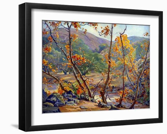 Late Fall-Anna Hills-Framed Art Print