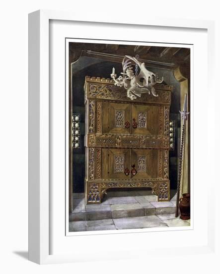 Late Gothic Schrank, 1910-Edwin Foley-Framed Giclee Print