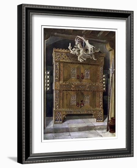 Late Gothic Schrank, 1910-Edwin Foley-Framed Giclee Print