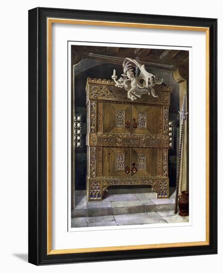 Late Gothic Schrank, 1910-Edwin Foley-Framed Giclee Print