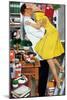 Late in Love - Saturday Evening Post "Leading Ladies", November 22, 1958 pg.30-Fritz Willis-Mounted Giclee Print