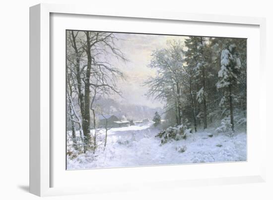 Late Lies the Winter Sun-Anders Andersen-Lundby-Framed Giclee Print