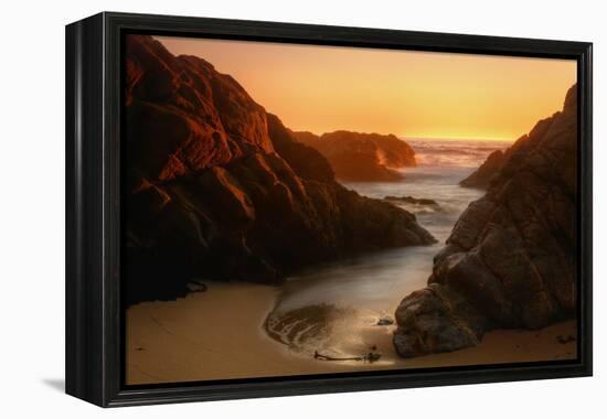 Late Light Sonoma Seascape-Vincent James-Framed Premier Image Canvas