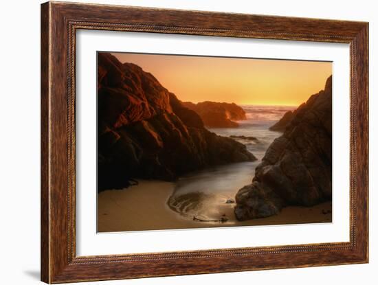 Late Light Sonoma Seascape-Vincent James-Framed Photographic Print