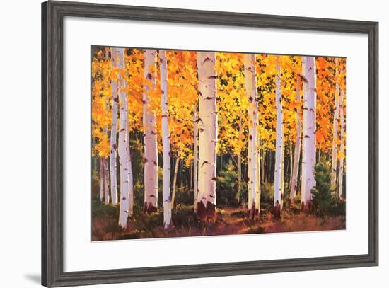 Late Light-William Hook-Framed Art Print