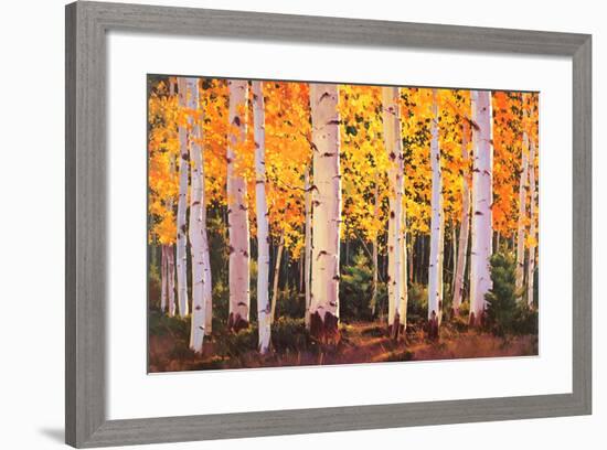 Late Light-William Hook-Framed Art Print