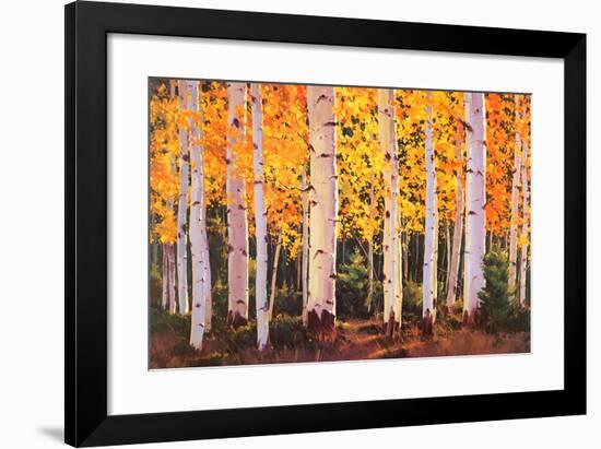 Late Light-William Hook-Framed Art Print