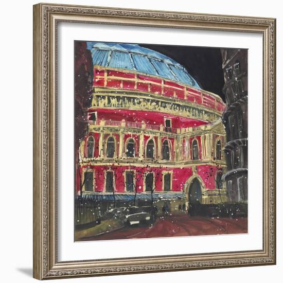 Late Night Performance, Royal Albert Hall, London-Susan Brown-Framed Giclee Print