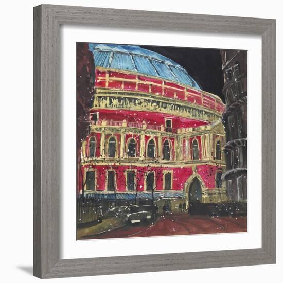 Late Night Performance, Royal Albert Hall, London-Susan Brown-Framed Giclee Print