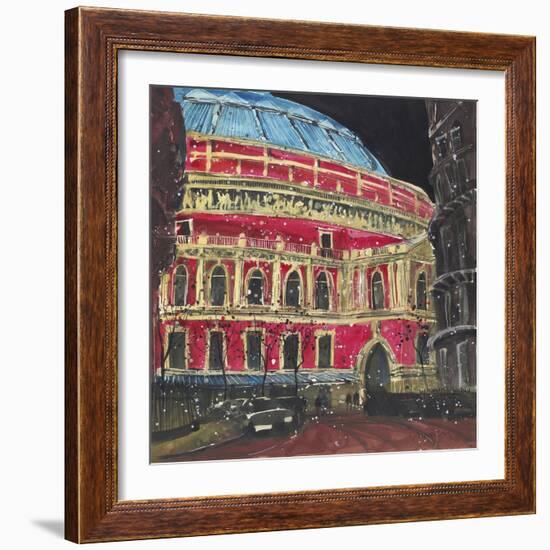 Late Night Performance, Royal Albert Hall, London-Susan Brown-Framed Giclee Print