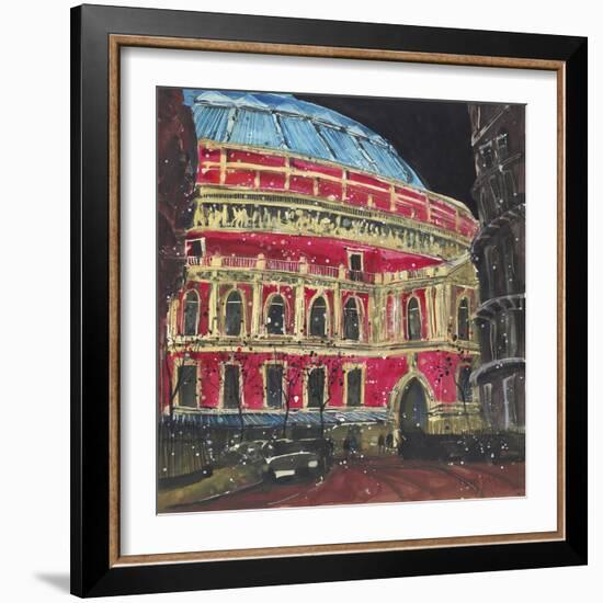 Late Night Performance, Royal Albert Hall, London-Susan Brown-Framed Giclee Print