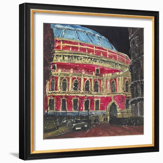 Late Night Performance, Royal Albert Hall, London-Susan Brown-Framed Giclee Print