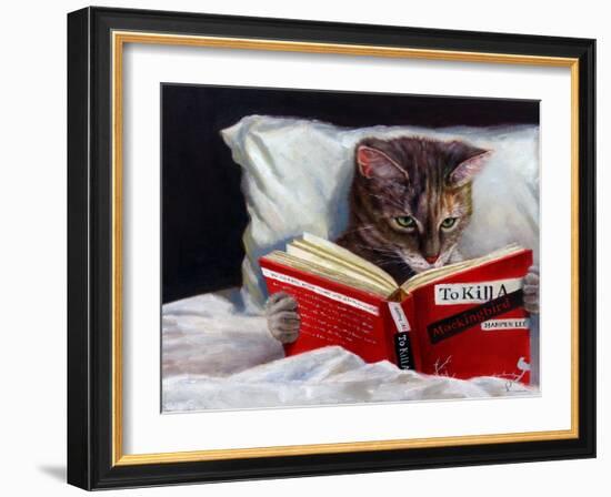 Late Night Thriller-Lucia Heffernan-Framed Art Print