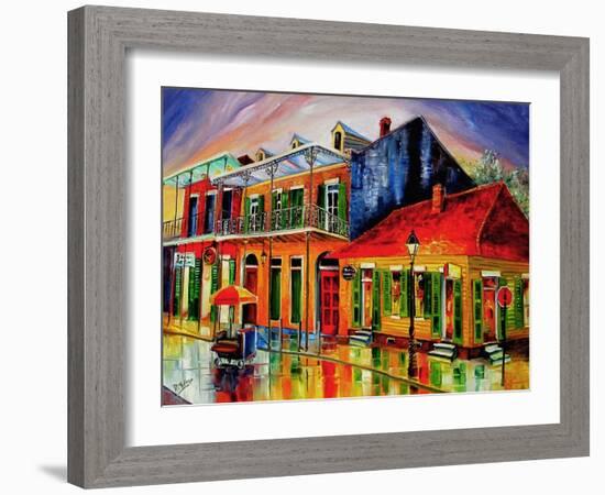 Late on Bourbon Street-Diane Millsap-Framed Art Print