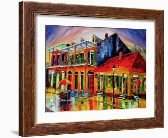 Late on Bourbon Street-Diane Millsap-Framed Art Print