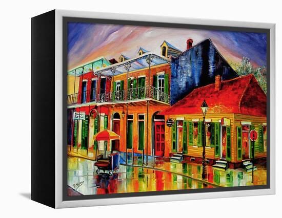 Late on Bourbon Street-Diane Millsap-Framed Stretched Canvas