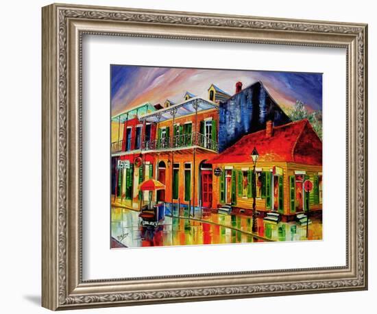 Late on Bourbon Street-Diane Millsap-Framed Art Print