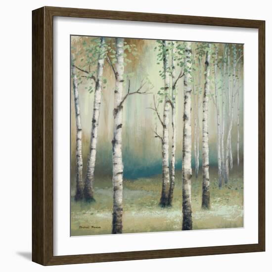 Late September Birch II-Michael Marcon-Framed Premium Giclee Print