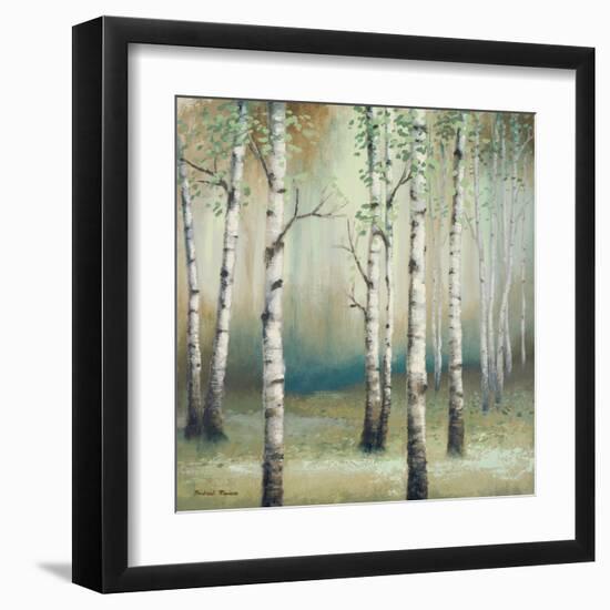 Late September Birch II-Michael Marcon-Framed Art Print