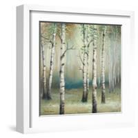Late September Birch II-Michael Marcon-Framed Art Print