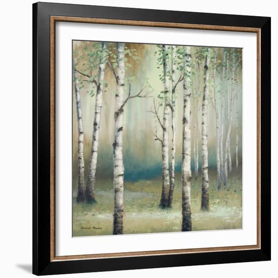 Late September Birch II-Michael Marcon-Framed Art Print