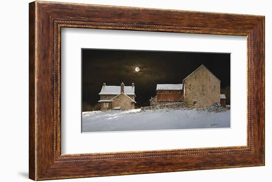 Late Snow-Ray Hendershot-Framed Art Print