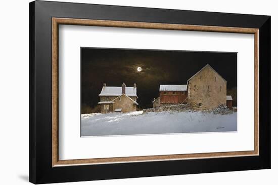 Late Snow-Ray Hendershot-Framed Art Print