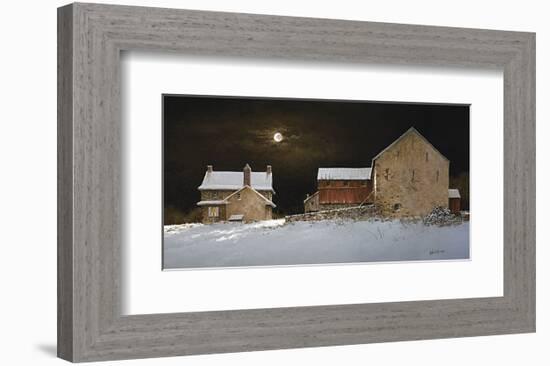 Late Snow-Ray Hendershot-Framed Art Print