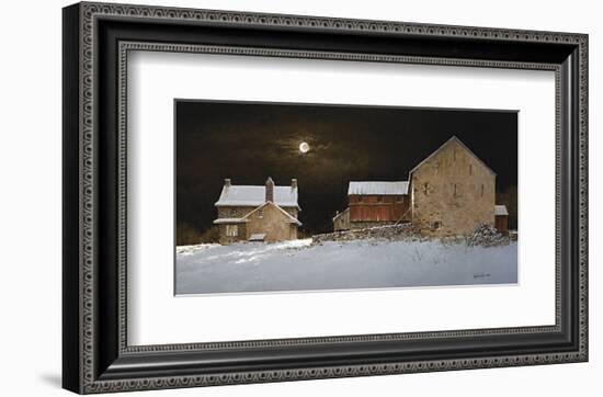 Late Snow-Ray Hendershot-Framed Art Print