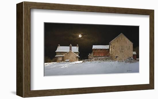 Late Snow-Ray Hendershot-Framed Art Print