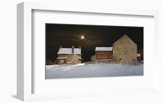 Late Snow-Ray Hendershot-Framed Art Print