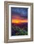 Late Spring Sunrise Magic, Mount Diablo, Lafayette, California, Oakland-Vincent James-Framed Photographic Print