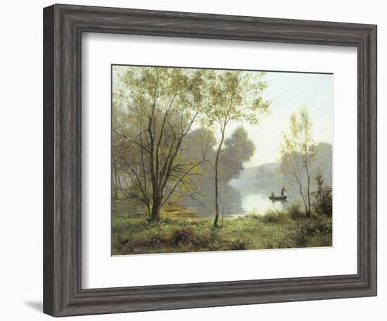 Late Summer Afternoon on the Lake-Albert Gabriel Rigolot-Framed Giclee Print