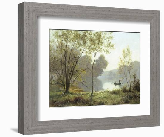 Late Summer Afternoon on the Lake-Albert Gabriel Rigolot-Framed Giclee Print