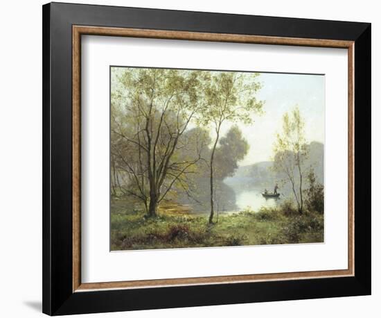 Late Summer Afternoon on the Lake-Albert Gabriel Rigolot-Framed Giclee Print