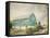 Late Summer Barn I Crop Vintage-Elizabeth Urquhart-Framed Stretched Canvas