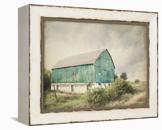 Late Summer Barn I Crop Vintage-Elizabeth Urquhart-Framed Stretched Canvas