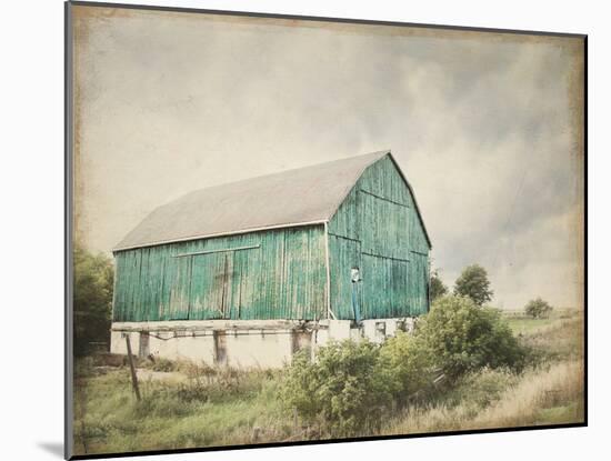 Late Summer Barn I Crop Vintage-Elizabeth Urquhart-Mounted Art Print