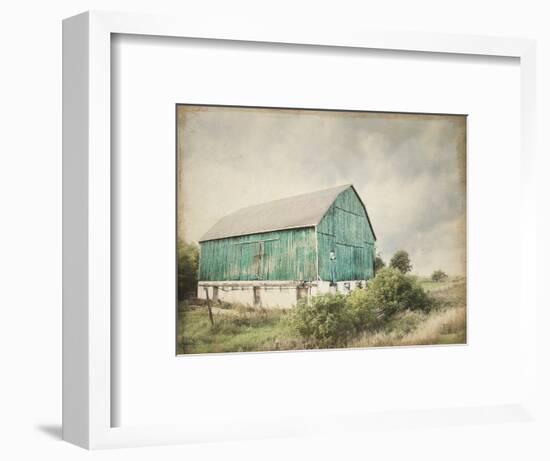 Late Summer Barn I Crop Vintage-Elizabeth Urquhart-Framed Art Print