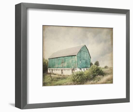 Late Summer Barn I Crop Vintage-Elizabeth Urquhart-Framed Art Print