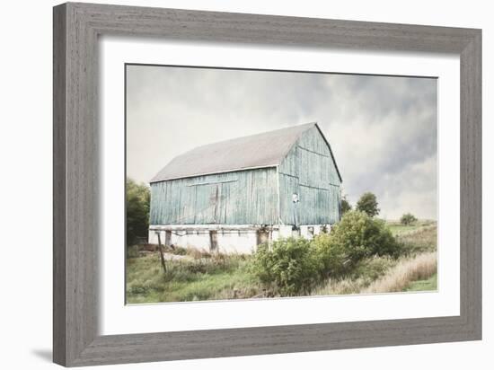 Late Summer Barn I Crop-Elizabeth Urquhart-Framed Photo