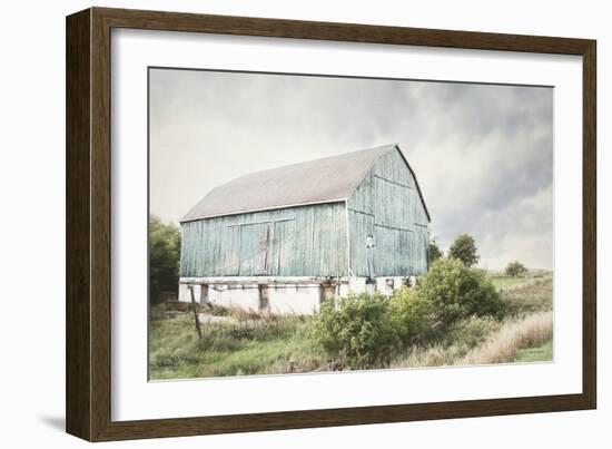 Late Summer Barn I Crop-Elizabeth Urquhart-Framed Photo