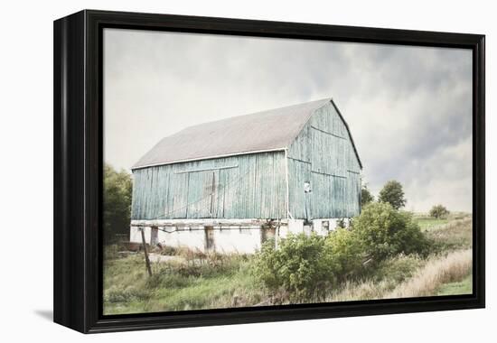 Late Summer Barn I Crop-Elizabeth Urquhart-Framed Stretched Canvas