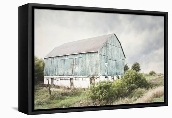 Late Summer Barn I Crop-Elizabeth Urquhart-Framed Stretched Canvas