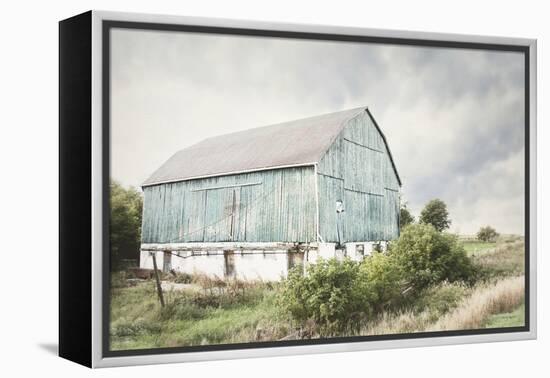 Late Summer Barn I Crop-Elizabeth Urquhart-Framed Stretched Canvas