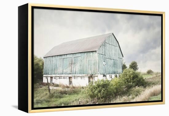 Late Summer Barn I Crop-Elizabeth Urquhart-Framed Stretched Canvas