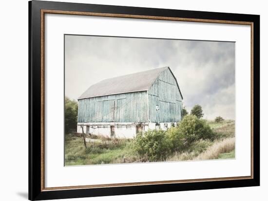 Late Summer Barn I Crop-Elizabeth Urquhart-Framed Photo