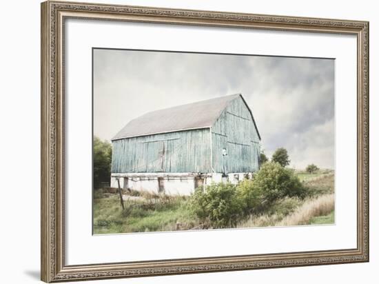 Late Summer Barn I Crop-Elizabeth Urquhart-Framed Photo