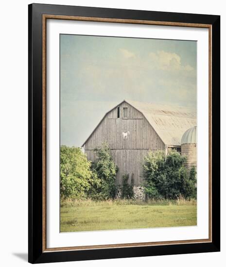 Late Summer Barn II Crop-Elizabeth Urquhart-Framed Photo