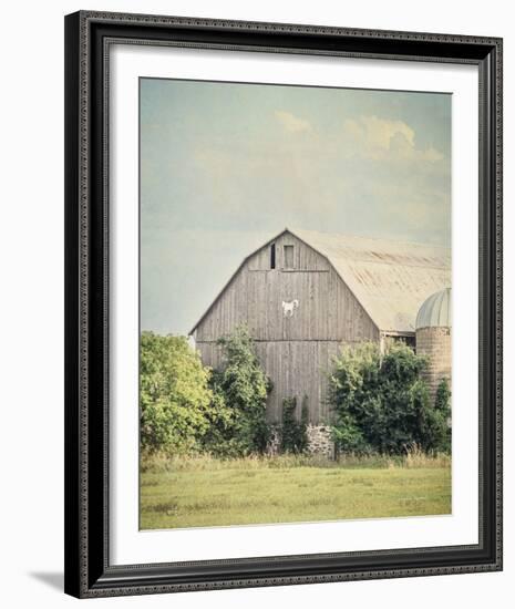 Late Summer Barn II Crop-Elizabeth Urquhart-Framed Photo